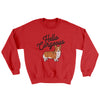 Hello Corgeous Ugly Sweater Red | Funny Shirt from Famous In Real Life