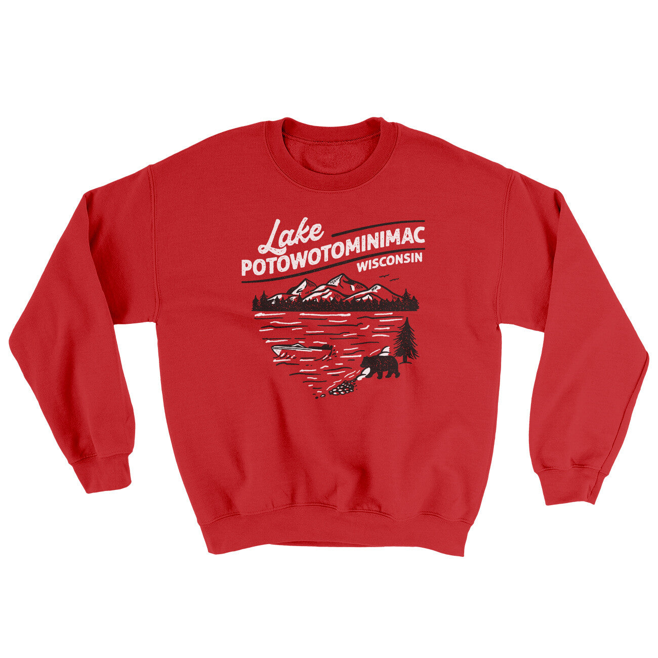 Lake Potowotominimac Ugly Sweater | Funny Shirt from Famous In Real Life
