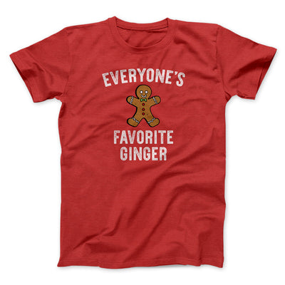 Everyone’s Favorite Ginger Men/Unisex T-Shirt Red | Funny Shirt from Famous In Real Life