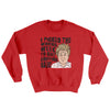 I Picked The Wrong Week To Quit Sniffing Glue Ugly Sweater Red | Funny Shirt from Famous In Real Life