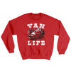 Van Life Ugly Sweater Red | Funny Shirt from Famous In Real Life