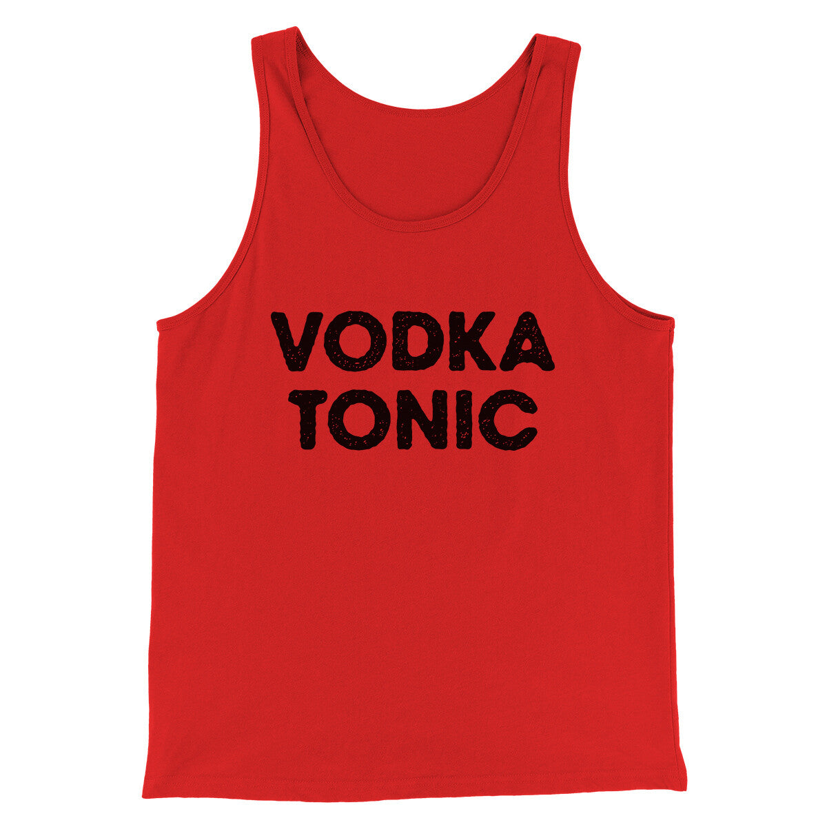 Vodka Tonic Men/Unisex Tank Top | Funny Shirt from Famous In Real Life