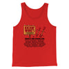 Kickin' Wing's Fireworks Funny Movie Men/Unisex Tank Top Red | Funny Shirt from Famous In Real Life