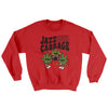 Jazz Cabbage Ugly Sweater Red | Funny Shirt from Famous In Real Life