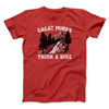 Great Minds Think A Hike Men/Unisex T-Shirt Red | Funny Shirt from Famous In Real Life