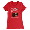 Frank Bannister Psychic Investigator Women's T-Shirt Red | Funny Shirt from Famous In Real Life