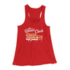 Its A Beaut Clark Women's Flowey Racerback Tank Top Red | Funny Shirt from Famous In Real Life