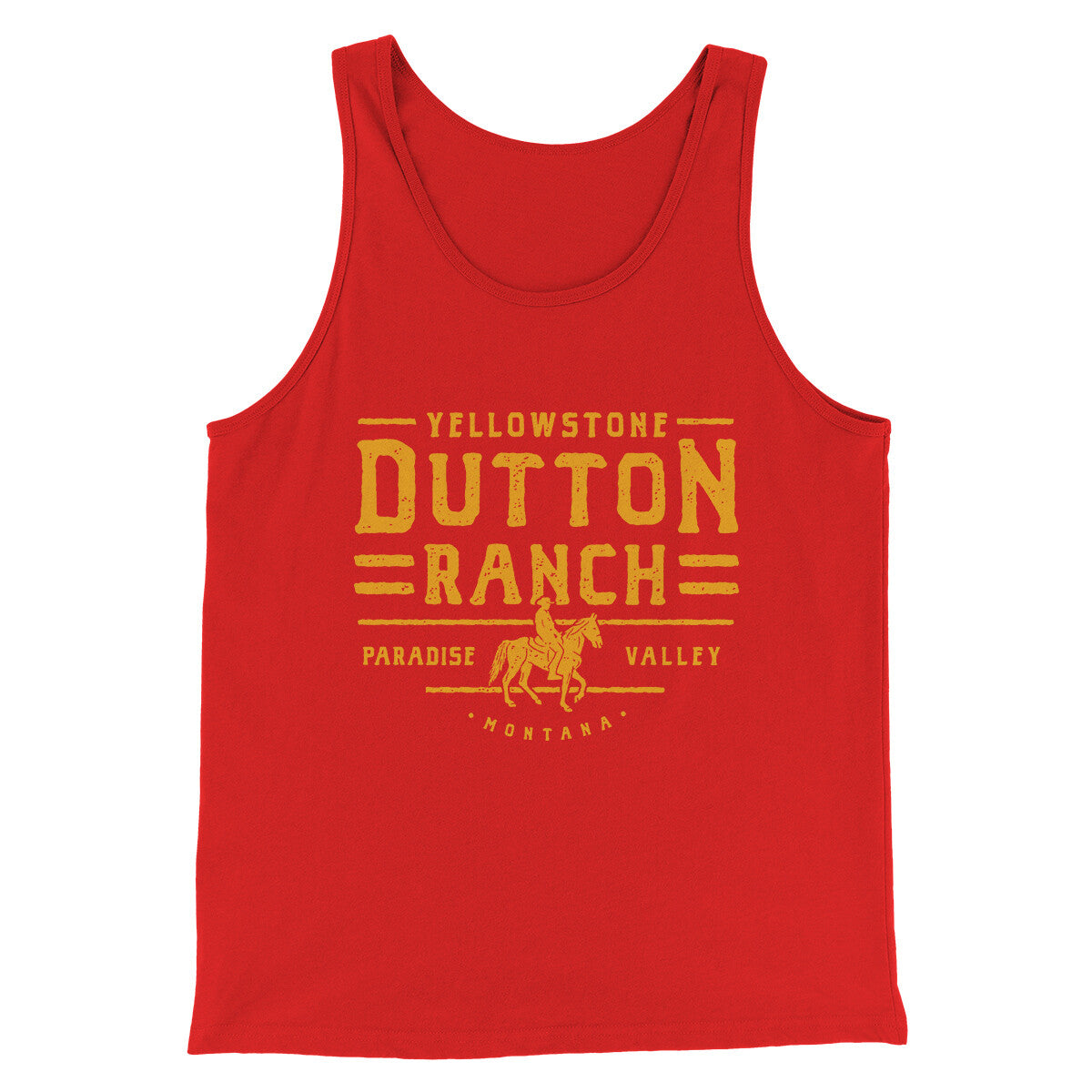 Yellowstone Dutton Ranch Men/Unisex Tank Top | Funny Shirt from Famous In Real Life