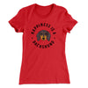 Happiness Is A Dachshund Women's T-Shirt Red | Funny Shirt from Famous In Real Life