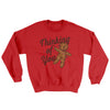 Thinking Of You Ugly Sweater Red | Funny Shirt from Famous In Real Life