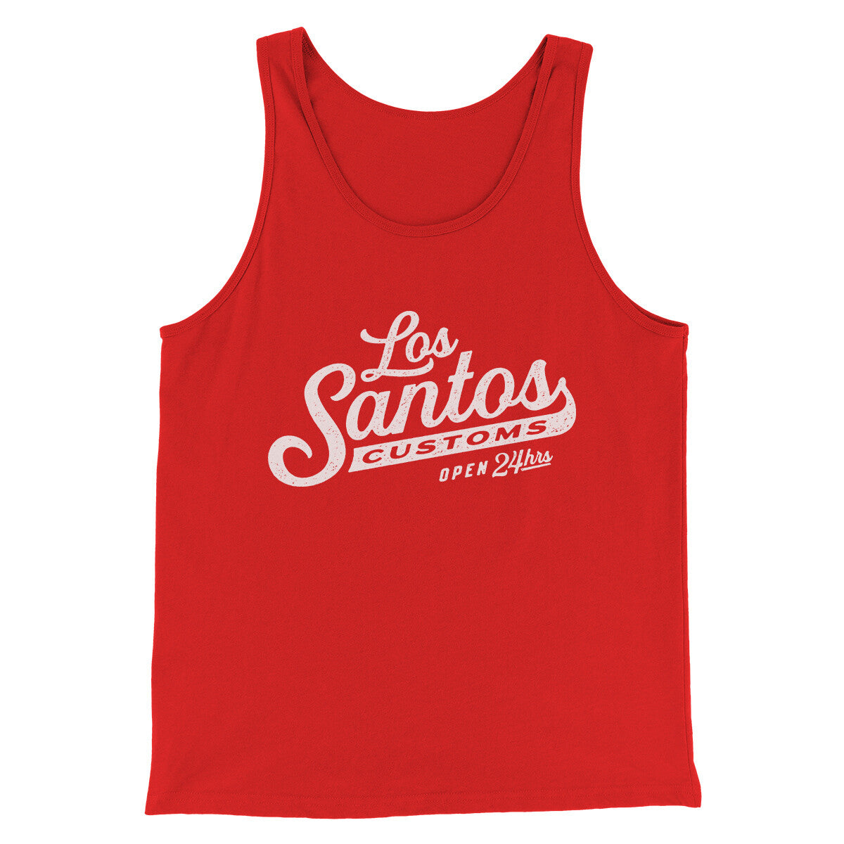 Los Santos Customs Men/Unisex Tank Top | Funny Shirt from Famous In Real Life