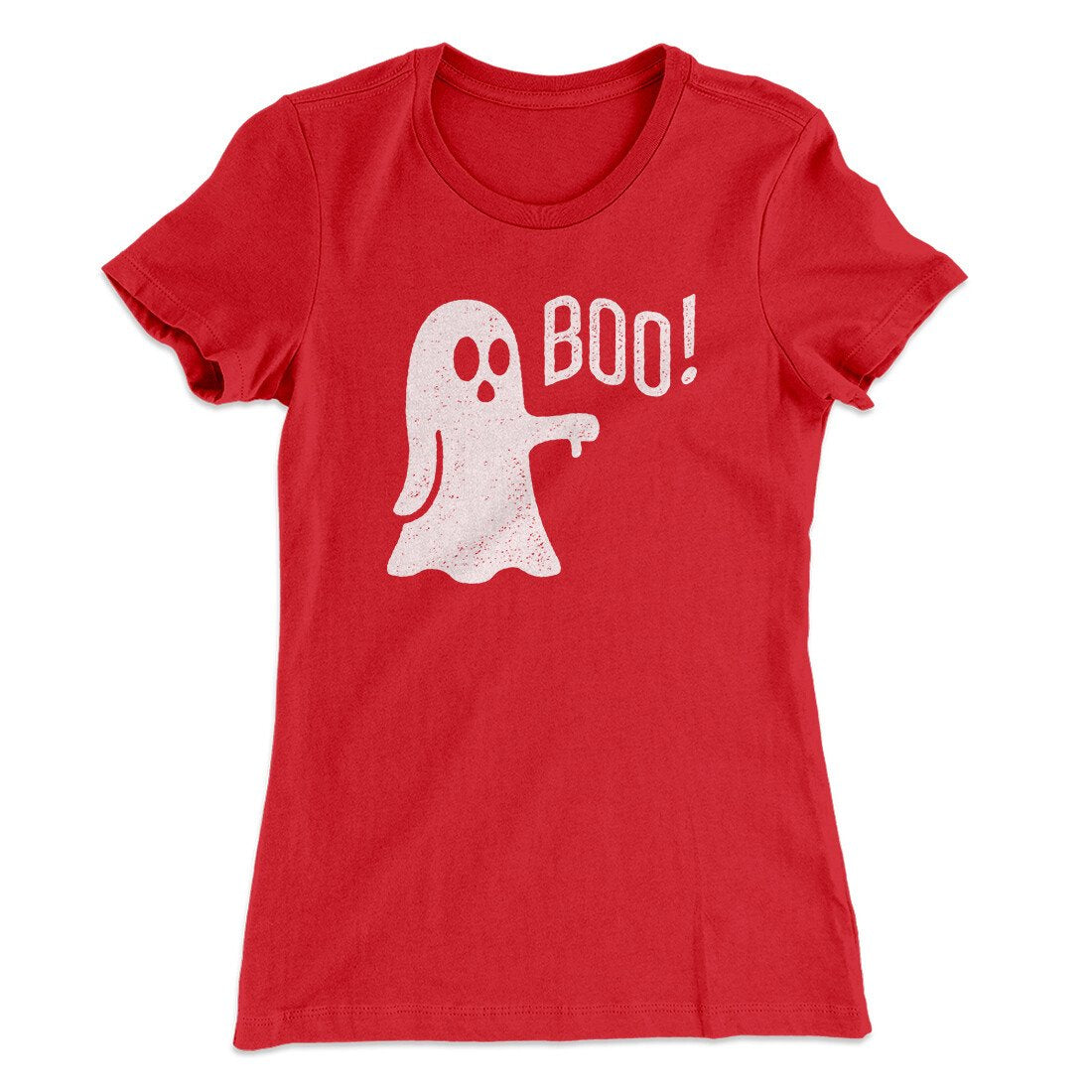Boo - Ghost Women's T-Shirt | Funny Shirt from Famous In Real Life