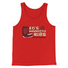 Ed's Mammoth Ribs Men/Unisex Tank Top Red | Funny Shirt from Famous In Real Life