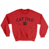 Cat Dad Ugly Sweater Red | Funny Shirt from Famous In Real Life