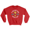 If You Ain’t First You’re Last Ugly Sweater Red | Funny Shirt from Famous In Real Life