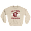 Left Side Strong Side Ugly Sweater Sand | Funny Shirt from Famous In Real Life