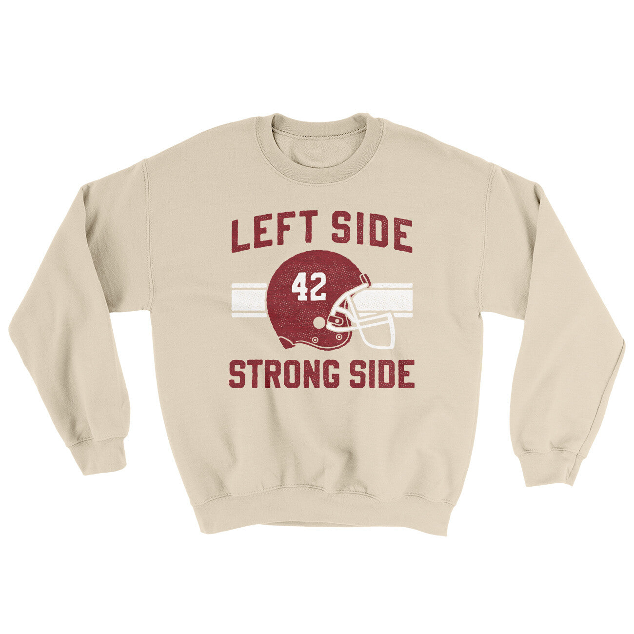Left Side Strong Side Ugly Sweater | Funny Shirt from Famous In Real Life