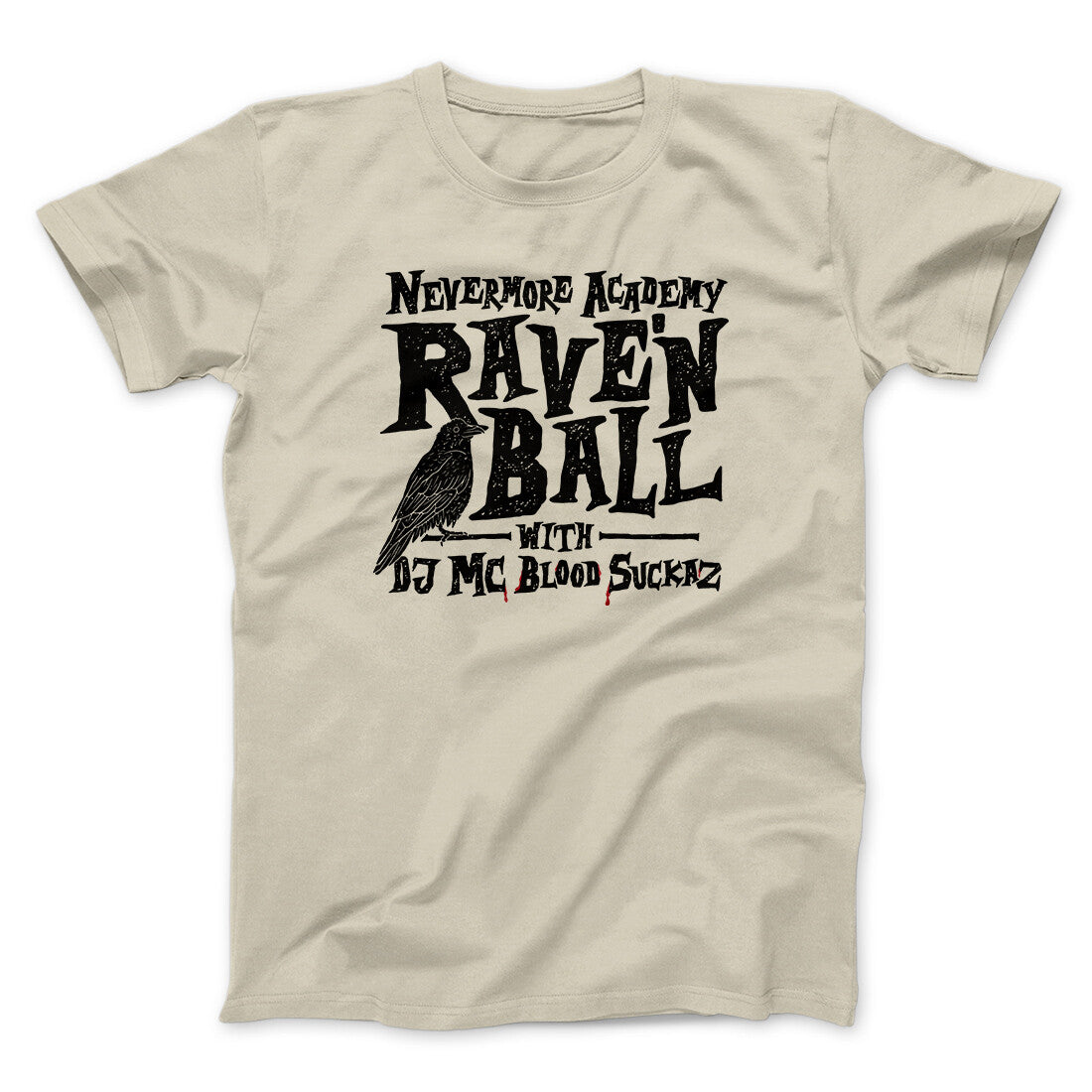 Nevermore Academy Rave'n Ball Men/Unisex T-Shirt | Funny Shirt from Famous In Real Life