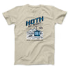 Hoth Ski Resort Funny Movie Men/Unisex T-Shirt Sand | Funny Shirt from Famous In Real Life