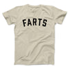 Farts Funny Men/Unisex T-Shirt Sand | Funny Shirt from Famous In Real Life