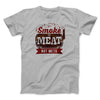 Smoke Meat Not Meth Men/Unisex T-Shirt Silver | Funny Shirt from Famous In Real Life