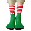 Elf Adult Crew Socks | Funny Shirt from Famous In Real Life