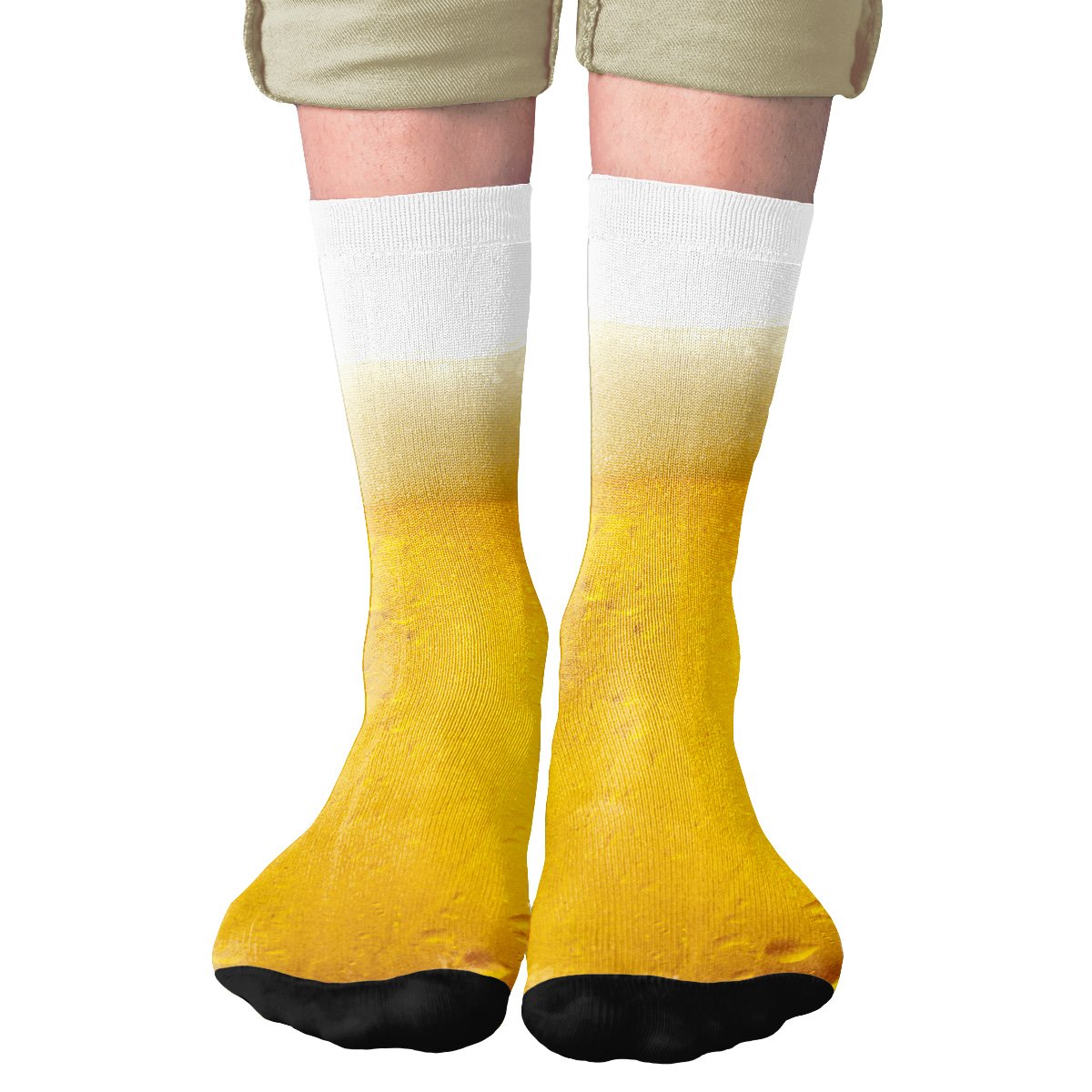 Beer Adult Crew Socks | Funny Shirt from Famous In Real Life