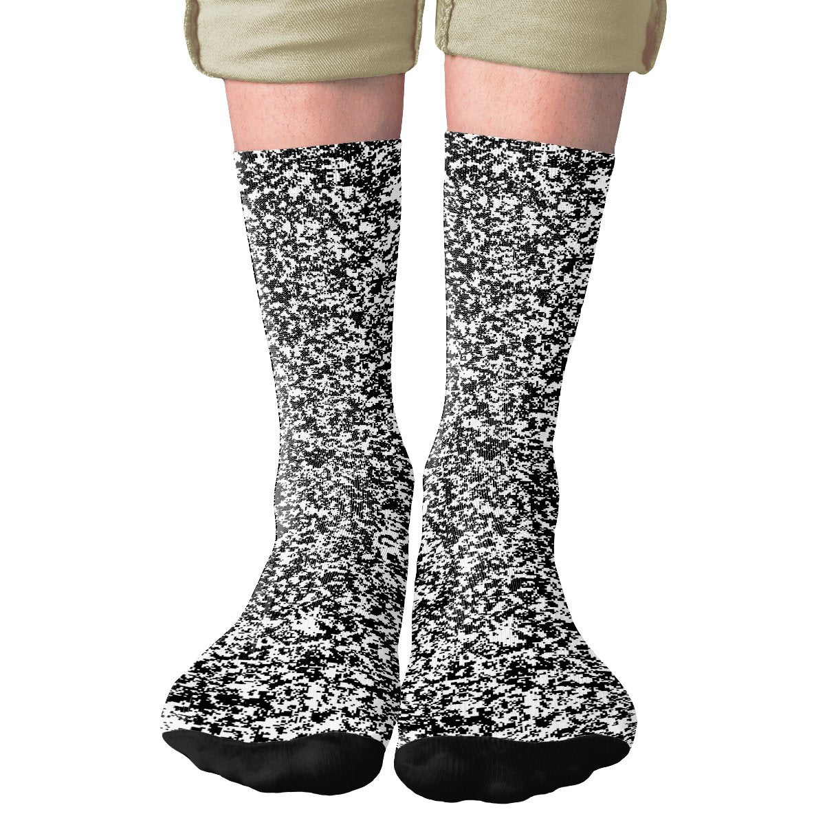 Composition Notebook Adult Crew Socks | Funny Shirt from Famous In Real Life