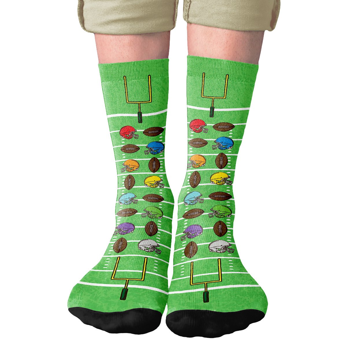 Football Adult Crew Socks | Funny Shirt from Famous In Real Life