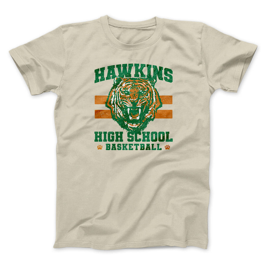 Hawkins Tigers Basketball Men/Unisex T-Shirt | Funny Shirt from Famous In Real Life