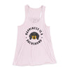 Happiness Is A Dachshund Women's Flowey Racerback Tank Top Soft Pink | Funny Shirt from Famous In Real Life