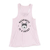 Happiness Is A Husky Women's Flowey Racerback Tank Top Soft Pink | Funny Shirt from Famous In Real Life