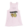 Soulmates Pineapple & Pizza Women's Flowey Racerback Tank Top Soft Pink | Funny Shirt from Famous In Real Life
