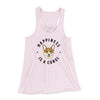 Happiness Is A Corgi Women's Flowey Racerback Tank Top Soft Pink | Funny Shirt from Famous In Real Life