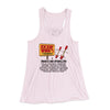 Kickin' Wing's Fireworks Women's Flowey Racerback Tank Top Soft Pink | Funny Shirt from Famous In Real Life