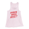 Horror Movie Addict Women's Flowey Racerback Tank Top Soft Pink | Funny Shirt from Famous In Real Life