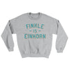 Finkle Is Einhorn Ugly Sweater Sport Grey | Funny Shirt from Famous In Real Life