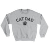 Cat Dad Ugly Sweater Sport Grey | Funny Shirt from Famous In Real Life