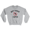 Not Today Cupid Ugly Sweater Sport Grey | Funny Shirt from Famous In Real Life