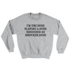 I’m The Dude Playing A Dude Disguised As Another Dude Ugly Sweater Sport Grey | Funny Shirt from Famous In Real Life
