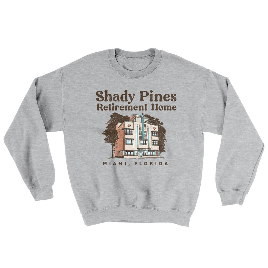 Shady Pines Retirement Home Ugly Sweater | Funny Shirt from Famous In Real Life