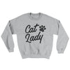 Cat Lady Ugly Sweater Sport Grey | Funny Shirt from Famous In Real Life