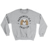 Happiness Is A Shih Tzu Ugly Sweater Sport Grey | Funny Shirt from Famous In Real Life