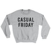 Casual Friday Ugly Sweater Sport Grey | Funny Shirt from Famous In Real Life