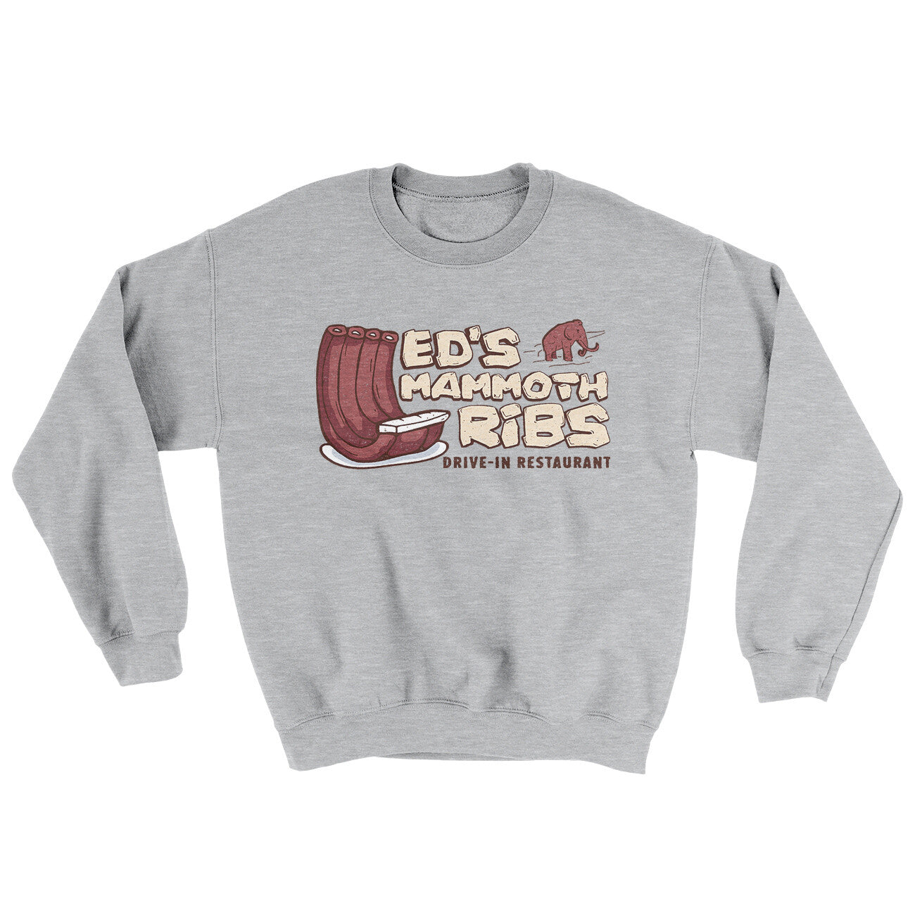 Ed's Mammoth Ribs Ugly Sweater | Funny Shirt from Famous In Real Life