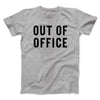 Out Of Office Men/Unisex T-Shirt Sport Grey | Funny Shirt from Famous In Real Life