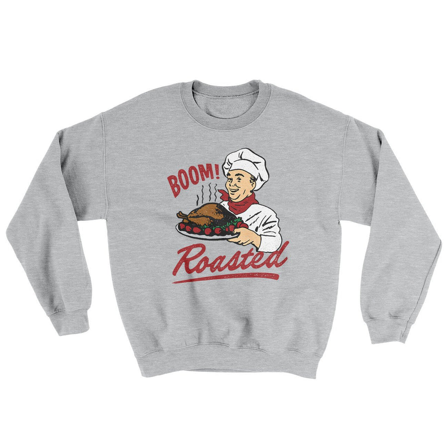 Boom Roasted Ugly Sweater | Funny Shirt from Famous In Real Life