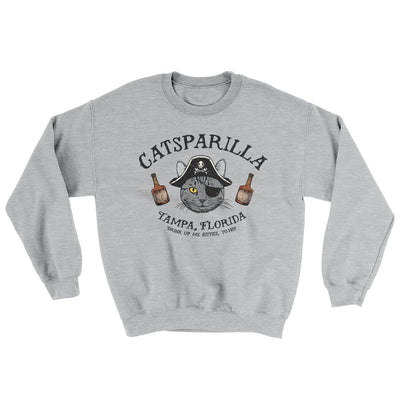 Catsparilla Ugly Sweater Sport Grey | Funny Shirt from Famous In Real Life