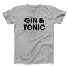 Gin And Tonic Men/Unisex T-Shirt Sport Grey | Funny Shirt from Famous In Real Life