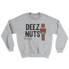 Deez Nuts Ugly Sweater Sport Grey | Funny Shirt from Famous In Real Life